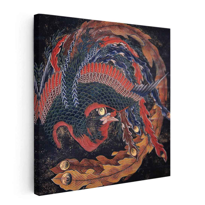 Phoenix (1843) by Katsushika Hokusai