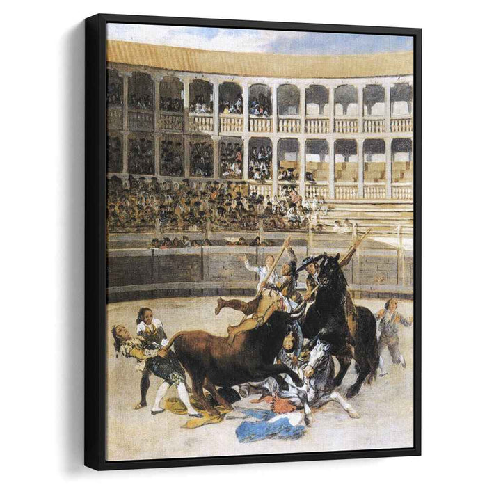 Picador Caught by the Bull (1793) by Francisco Goya