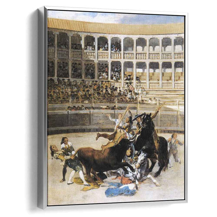 Picador Caught by the Bull (1793) by Francisco Goya