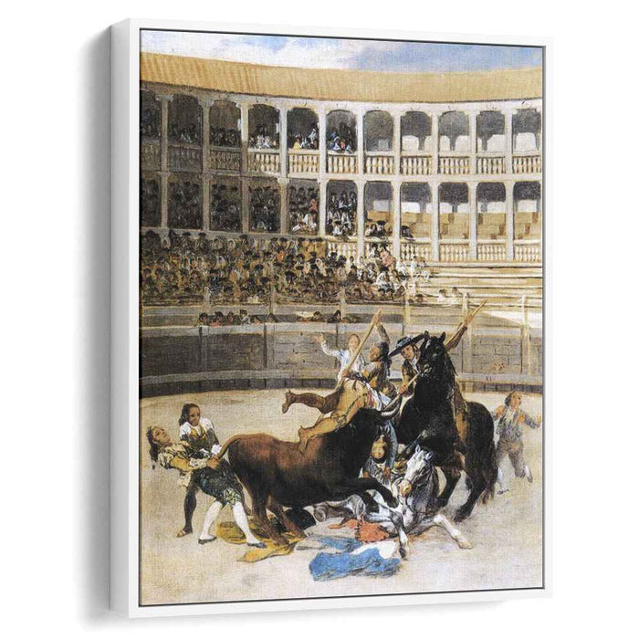 Picador Caught by the Bull (1793) by Francisco Goya