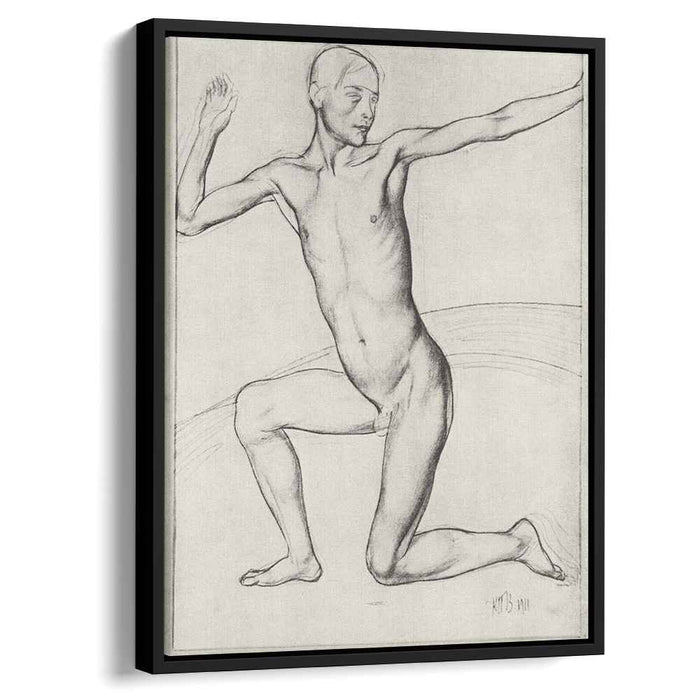 Picture to picture game boy (1911) by Kuzma Petrov-Vodkin