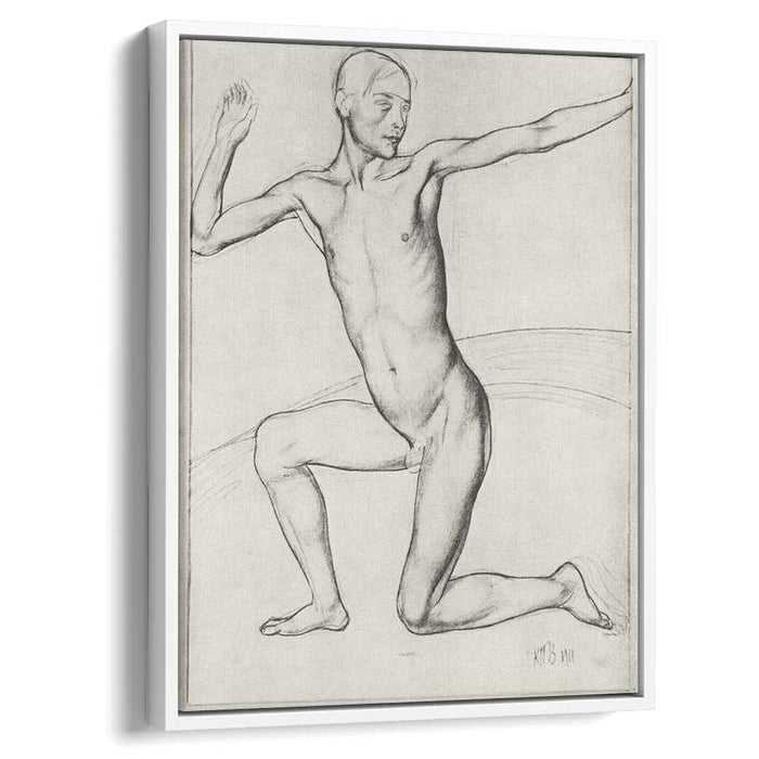 Picture to picture game boy (1911) by Kuzma Petrov-Vodkin