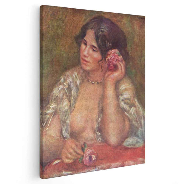 Gabrielle with a Rose (1911) by Pierre-Auguste Renoir