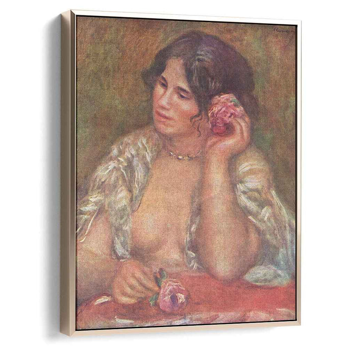 Gabrielle with a Rose (1911) by Pierre-Auguste Renoir