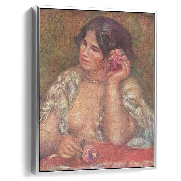 Gabrielle with a Rose (1911) by Pierre-Auguste Renoir