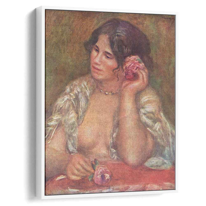 Gabrielle with a Rose (1911) by Pierre-Auguste Renoir
