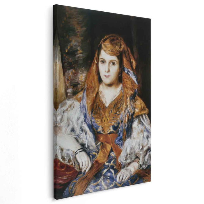 Madame Stora in Algerian Dress (1870) by Pierre-Auguste Renoir