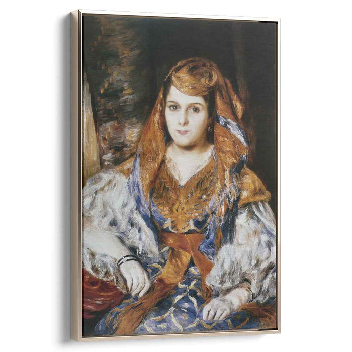 Madame Stora in Algerian Dress (1870) by Pierre-Auguste Renoir