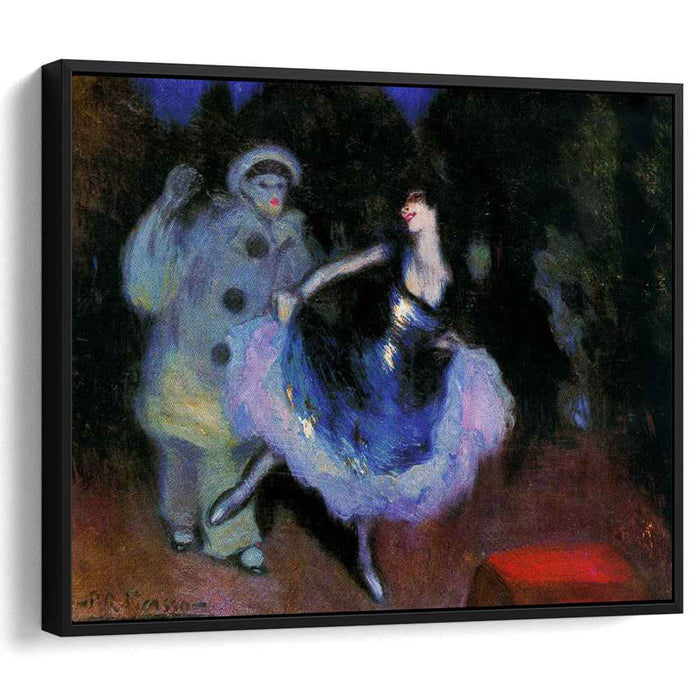 Pierrot and Colombina (1900) by Pablo Picasso