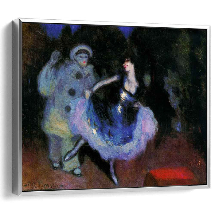 Pierrot and Colombina (1900) by Pablo Picasso