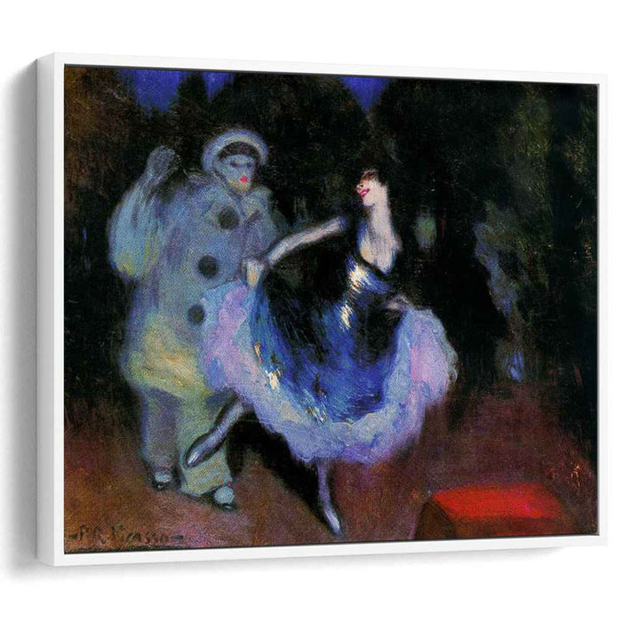 Pierrot and Colombina (1900) by Pablo Picasso