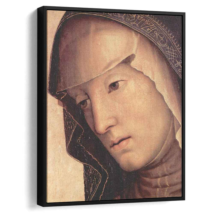 Pieta. Maria (detail) (1495) by Pietro Perugino