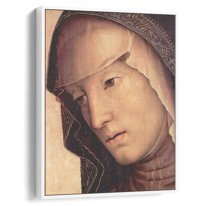 Pieta. Maria (detail) (1495) by Pietro Perugino