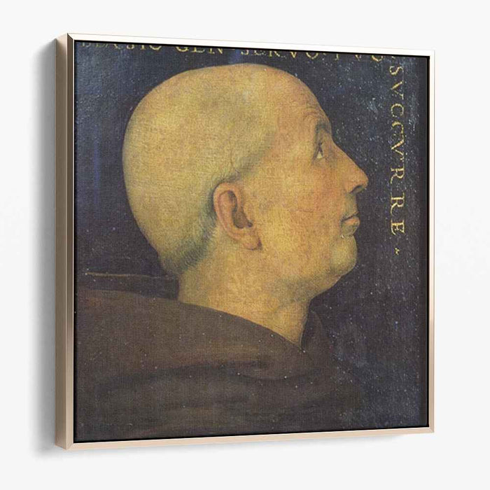 Potrait of Don Biagio Milanesi (1499) by Pietro Perugino