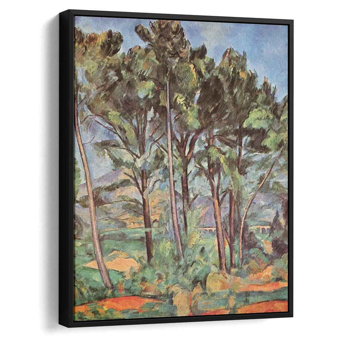 Pine and Aqueduct (1900) by Paul Cezanne