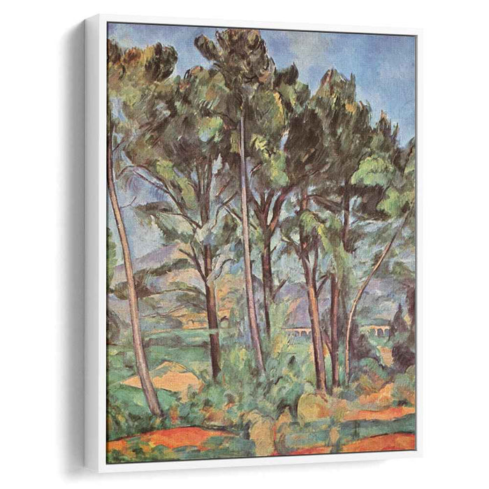 Pine and Aqueduct (1900) by Paul Cezanne