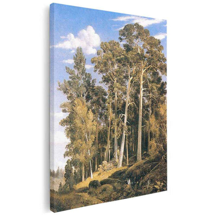 Pine forest (1866) by Ivan Shishkin
