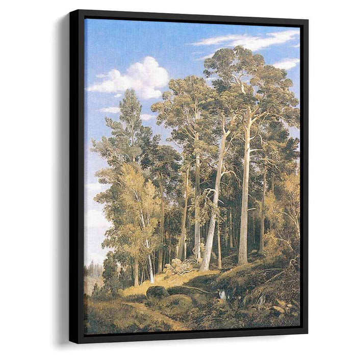 Pine forest (1866) by Ivan Shishkin