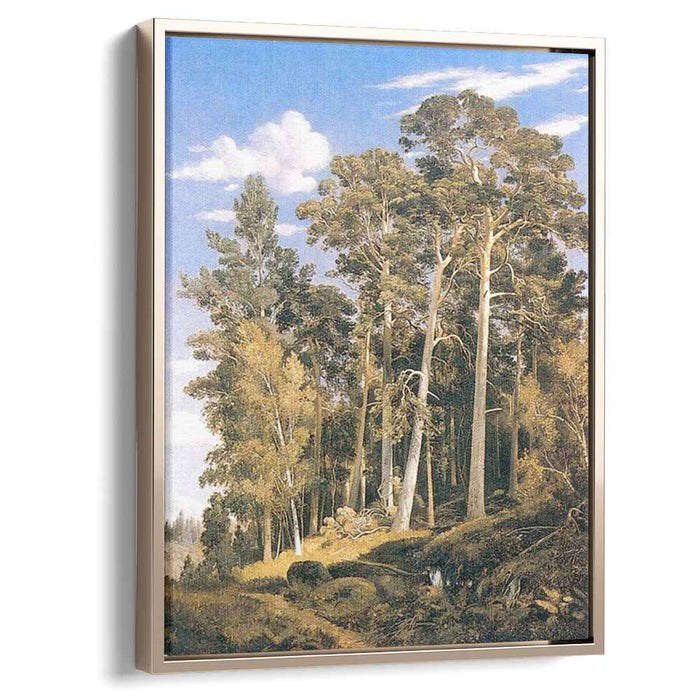 Pine forest (1866) by Ivan Shishkin