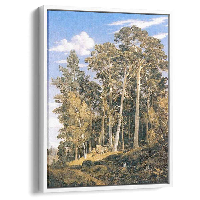 Pine forest (1866) by Ivan Shishkin