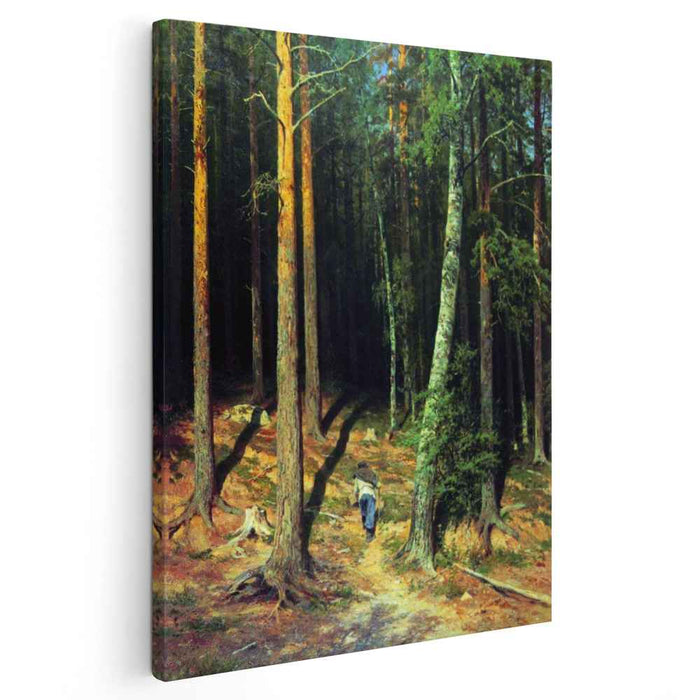 Pine forest (1878) by Ivan Shishkin