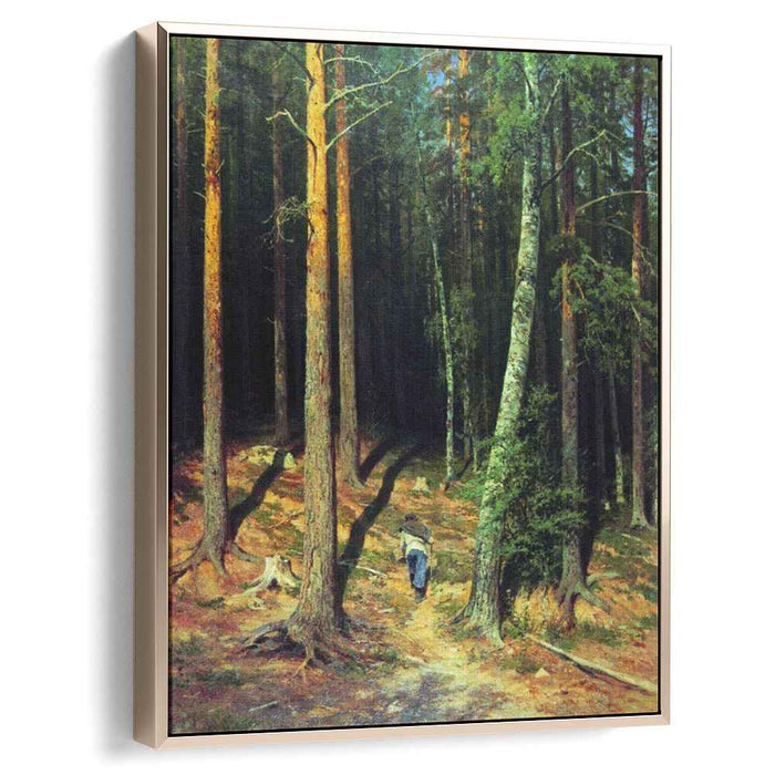 Pine forest (1878) by Ivan Shishkin