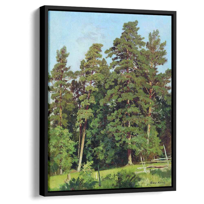 Pine forest by Ivan Shishkin
