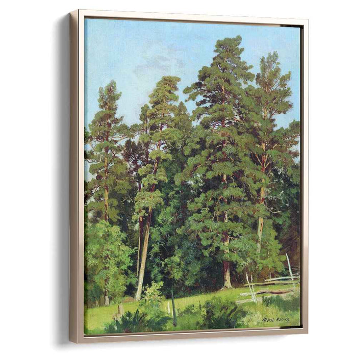 Pine forest by Ivan Shishkin