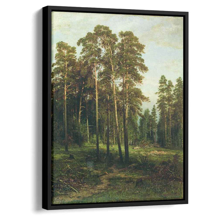 Pine forest by Ivan Shishkin