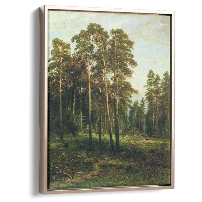 Pine forest by Ivan Shishkin