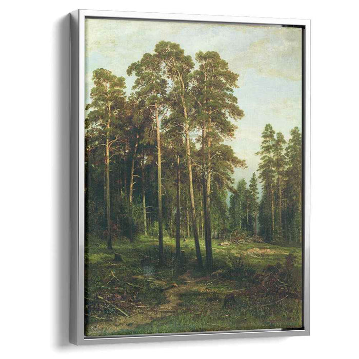 Pine forest by Ivan Shishkin
