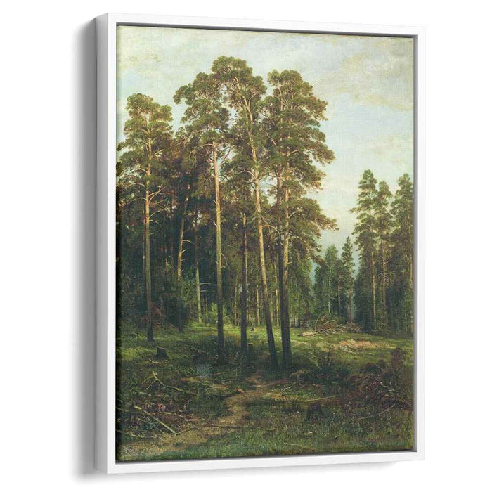 Pine forest by Ivan Shishkin