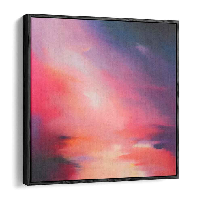 Dancing Colors Bursting Free: A Vivid Abstract Exploration Canvas Art