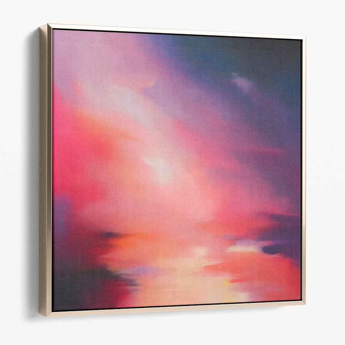 Dancing Colors Bursting Free: A Vivid Abstract Exploration Canvas Art