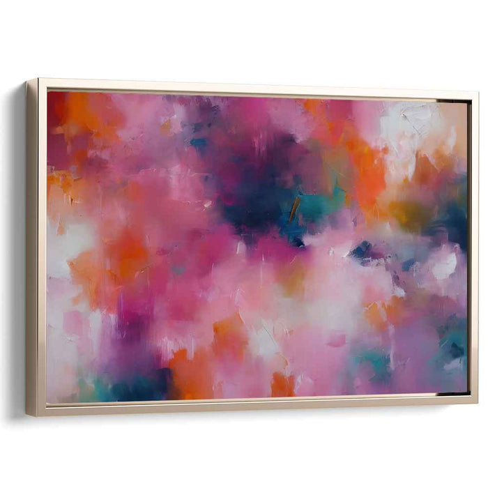 Pink Abstract Painting #105