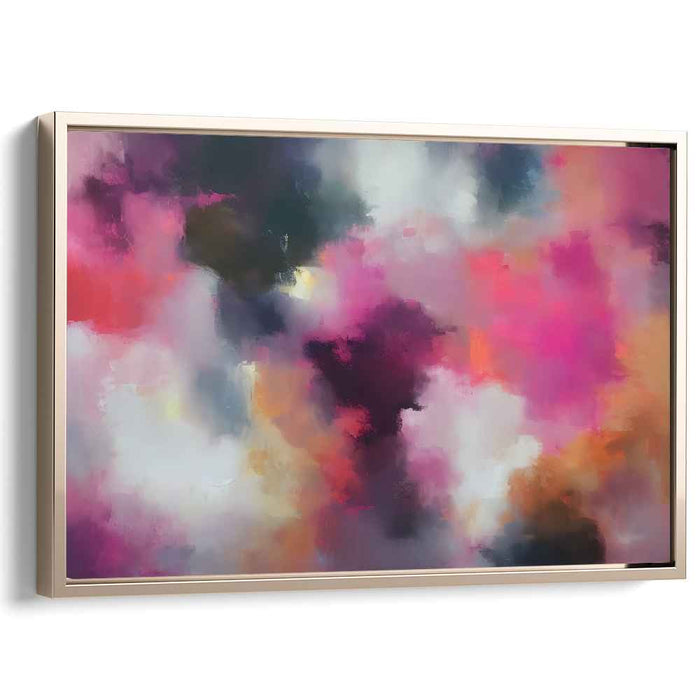 Pink Abstract Painting #122