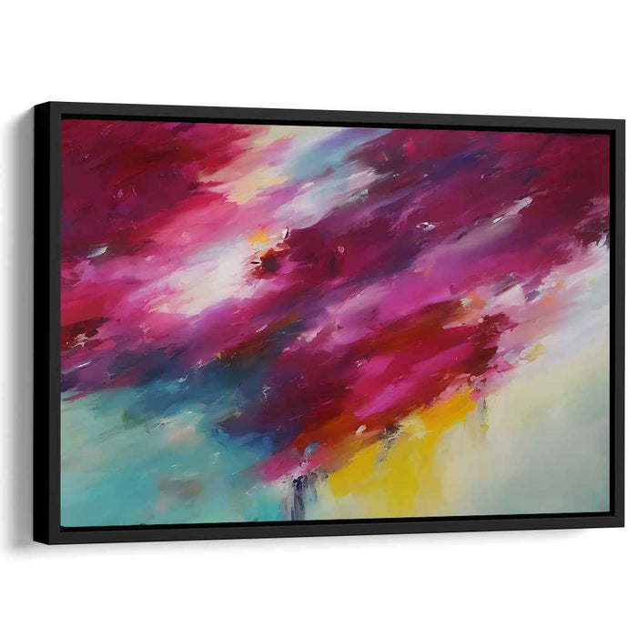 Endless Color Symphony: Dynamic Abstract Art Canvas Print