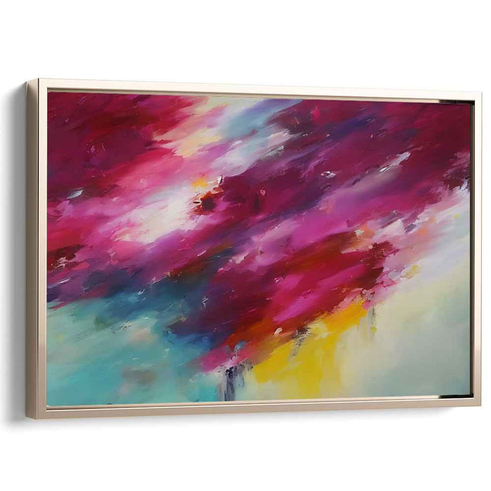 Endless Color Symphony: Dynamic Abstract Art Canvas Print