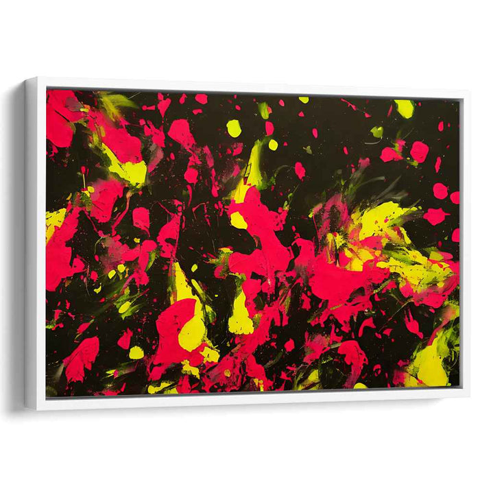 Pink Abstract Splatter #114