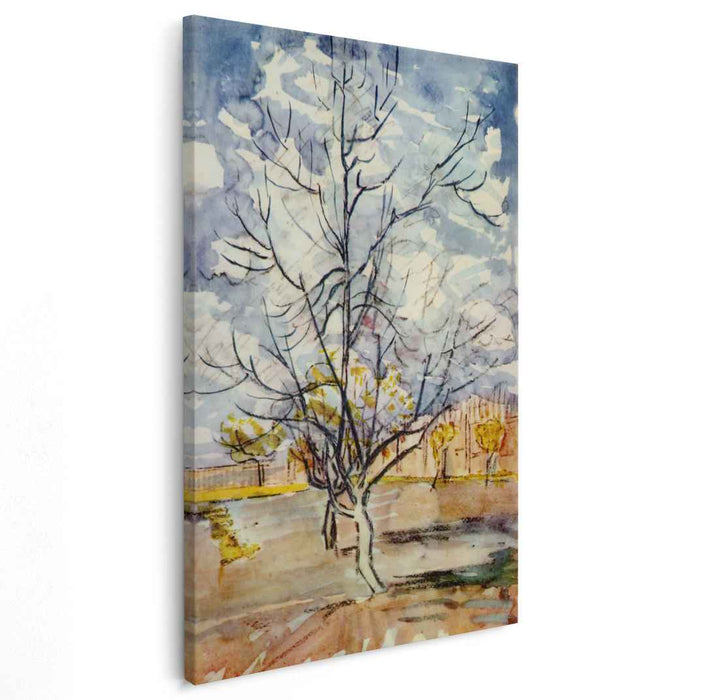 Pink Peach Trees (1888) by Vincent van Gogh