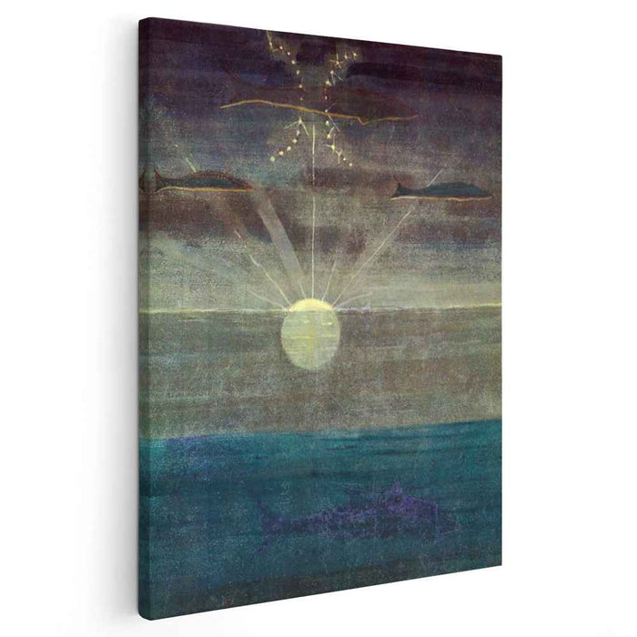 Pisces (1907) by Mikalojus Konstantinas Ciurlionis