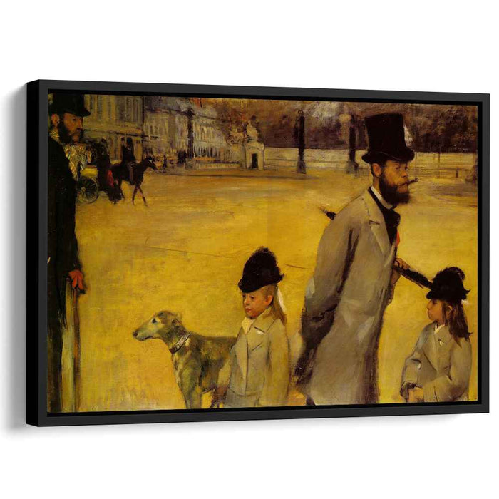Place de la Concorde (1875) by Edgar Degas