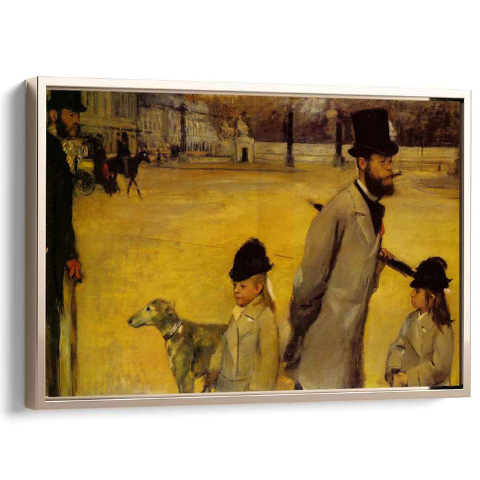 Place de la Concorde (1875) by Edgar Degas