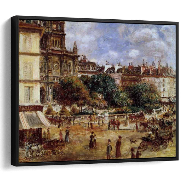 Place de la Trinite (1875) by Pierre-Auguste Renoir