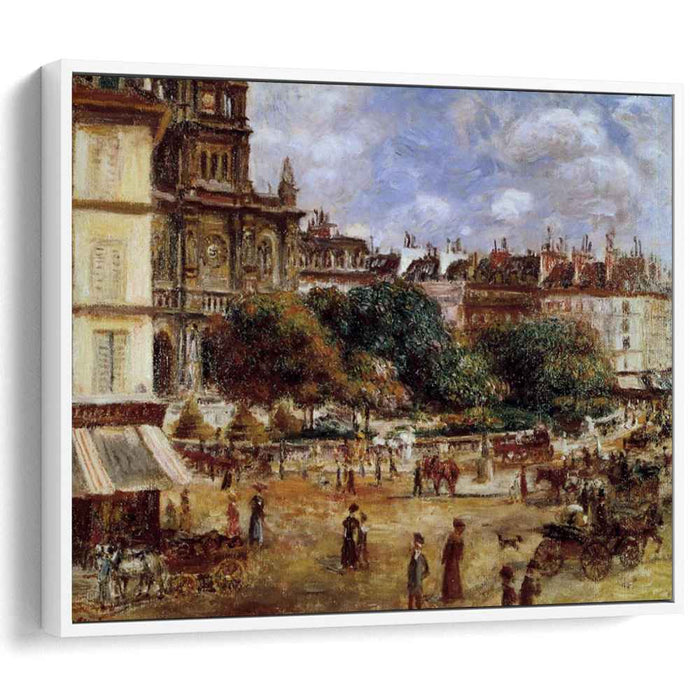 Place de la Trinite (1875) by Pierre-Auguste Renoir