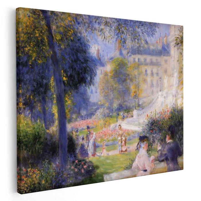 Place de la Trinite (1875) by Pierre-Auguste Renoir