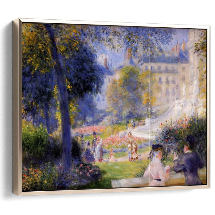 Place de la Trinite (1875) by Pierre-Auguste Renoir