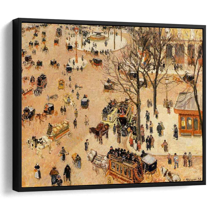 Place du Theatre Francais (1898) by Camille Pissarro