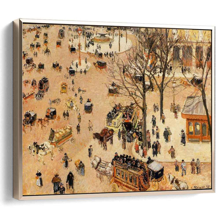 Place du Theatre Francais (1898) by Camille Pissarro