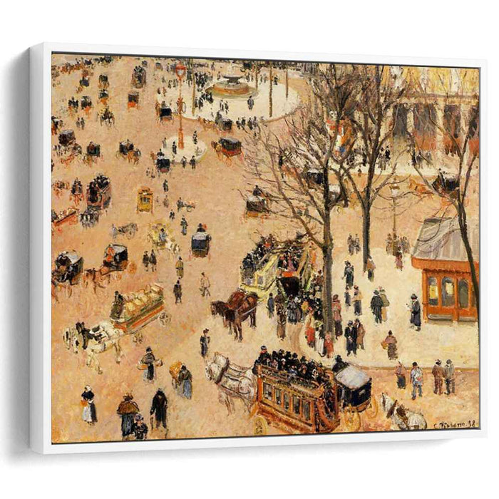 Place du Theatre Francais (1898) by Camille Pissarro